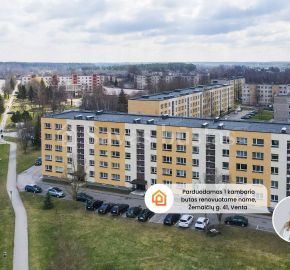 Parduodamas 1 kambario butas renovuotame name Ventos mieste