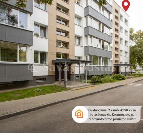 Parduodamas 2 kamb. butas Kosmonautų g., Jonavoje