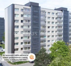 Parduodamas 2 kamb. butas renovuotame name Kaune, Pramonės pr.
