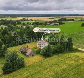 Parduodamas 333 kv.m. namas su 25 a sklypu Augzelių k., Skuodo r.