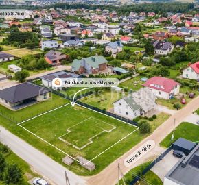 Parduodamas 8,75 a sklypas su parengtu vieno auk&scaron;to namo projektu Klaipėdoje, Tauralaukyje