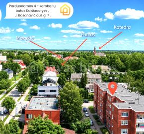 Parduodamas butas Kai&scaron;iadoryse, J. Basanavičiaus g. 7