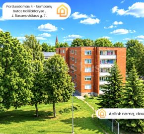 Parduodamas butas Kai&scaron;iadoryse, J. Basanavičiaus g. 7