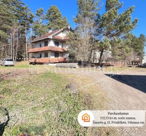 PARDUODAMAS erdvus 172,73 kv..m. sodo namas pu&scaron;yno apsuptyje, Prūdi&scaron;kės k., Vilniaus raj.