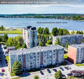 Parduodamas erdvus 3 kambarių butas, šalia Masčio ežero, Telšiuose, Vilniaus g. 8