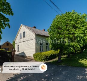 Parduodamas gyvenamasis namas Mažeikiuose, P. Matulionio g. 17