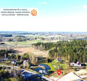 Parduodamas gyvenamosios paskirties žemės sklypas Alinkos g., 53D Elektrėnų m.