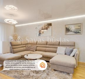 Parduodamas jaukus ir stilingai įrengtas 2 kambarių butas Marijampolėje, Kauno g., renovuotame name