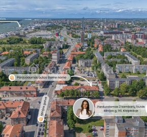 Parduodamas jaukus ir tvarkingas 2 kambarių butas Minijos g. 141, Klaipėdoje