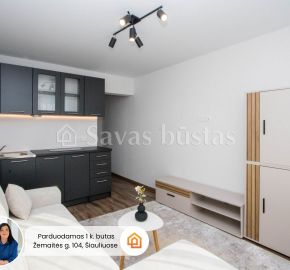 Parduodamas jaukus, šviesus ir tvarkingas 1 kambario butas bendrabučio tipo name Žemaitės g. 104, Šiauliai