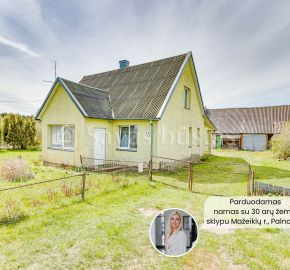 Parduodamas mūrinis, ap&scaron;iltintas namas su 30 arų žemės sklypu Mažeikių r., Palnosų k.