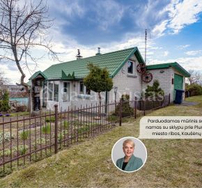 Parduodamas mūrinis sodo namas su sklypu, prie Plungės, Kau&scaron;ėnų k., Kalnų g. 6