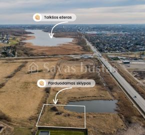 Parduodamas namų valdos sklypas, 18,61 aro, su i&scaron;kastu prūdu &scaron;alia &Scaron;iaulių miesto!