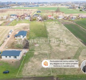 Parduodamas sklypas su namo projektu, naujų namų kvartale, &Scaron;iaulių r., Lieporių k., Sūduvių g. 30