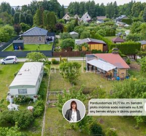 Parduodamas sodo sklypas su mūriniu 20,77 kv. m sodo nameliu Rėkyvos sodų 4-oji g. 29, &Scaron;iaulių mieste.