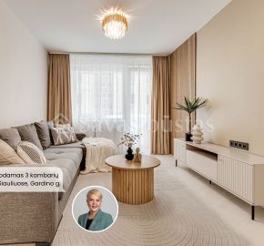 Parduodamas &scaron;viesus ir jaukus 3 kambarių butas &Scaron;iauliuose, Gardino g. 19.