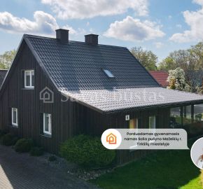 Parduodamas tvarkingas ir prižiūrėtas gyvenamasis namas Tirk&scaron;lių miestelyje, Klevų g., Mažeikių r.