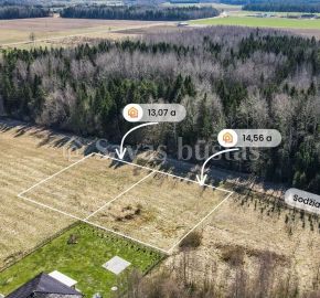 Parduodami namų valdos sklypai Sodžiaus g., Urvikių k., Mažeikių r.