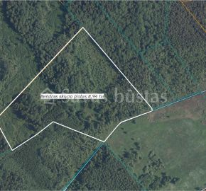 Parduodami trys sklypai, kurių bendras plotas 10,81 ha (sklypai – 8,94 ha, 1,15 ha ir 0,72 ha) žemės ūkio ir miško ūkio paskirties sklypai.