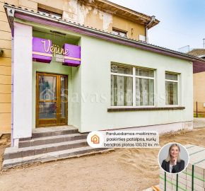 Parduodamos maitinimo paskirties patalpos Šiaulių miesto centre Stoties g.