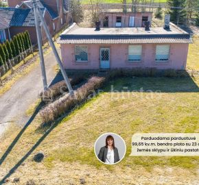 Parduodamos prekybinės paskirties komercinės patalpos Joni&scaron;kio r., Jauniūnuose, Ąžuolų g. 13