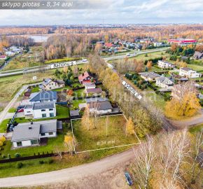 Vaizdingame rajone, patrauklioje vietoje parduodamas 8,43 arų sklypas, Vyturių g. 6, Šiauliuose
