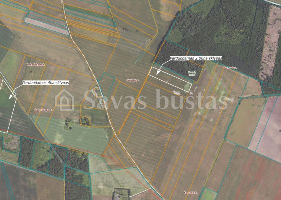 Parduodami du sklypai 4 ha ir 2,06ha žemės ūkio ir mi&scaron;ko ūkio paskirties sklypai. Sklypas randasi Pakruojo r.