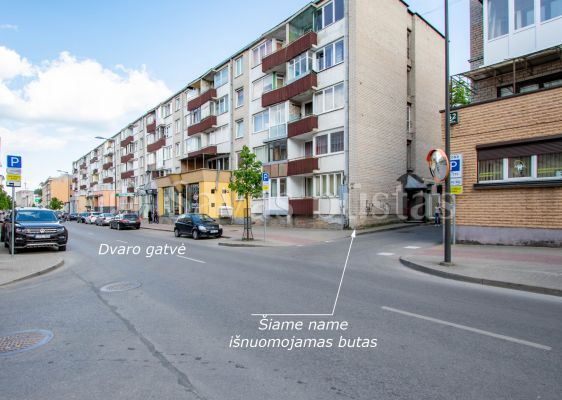 I&scaron;nuomojamas 1 kambario butas &Scaron;iaulių miesto centre, Dvaro g. 64