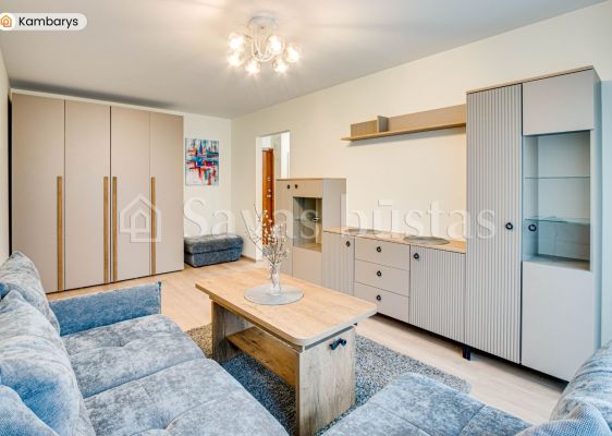 I&scaron;nuomojamas moderniai įrengtas 1 kambario butas &Scaron;iaulių miesto centre Tal&scaron;os g. 6