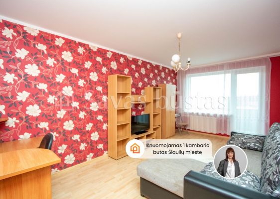 Išnuomojamas naujai suremontuotas 1 kambario butas Rėkyvoje, Energetikų g. 1A, Šiauliuose