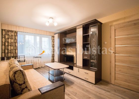 Išnuomojamas naujai suremontuotas 1 kambario butas Tilžės g. 161, Šiauliai
