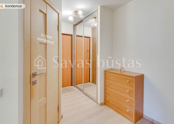 Išnuomojamas tvarkingas 2 – jų kambarių butas 2 – ame aukšte Dainų g. 6, Šiauliuose