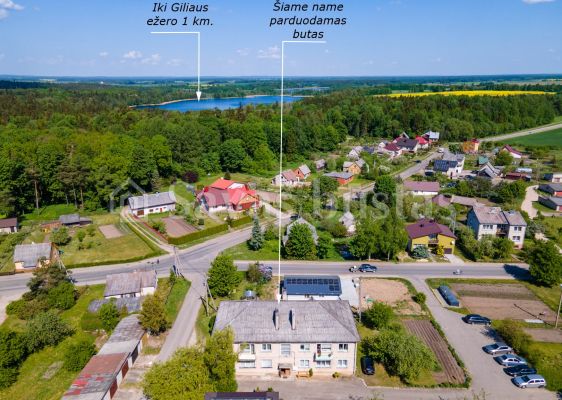 Kurortiniame miestelyje, Tytuvėnuose, parduodamas 2 kambarių butas