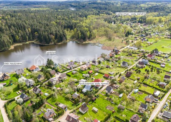 Kurtuvėnų regioniniame parke, Linartų kaime, parduodamas sodo namas su 6,32 arų sklypu.