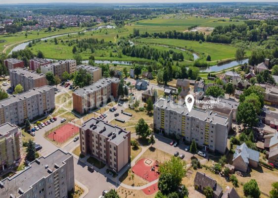 Miesto centre!!! Parduodamas 1 kambario butas Kuršėnuose, L. Ivinskio g., Šiaulių r.