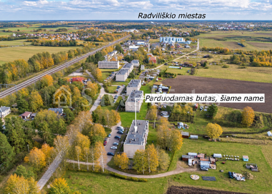 Nauja kaina! Parduodamas tvarkingas ir erdvus 2 kambarių butas Radvili&scaron;kio r., Kuti&scaron;kių k., Pu&scaron;ų g. 55
