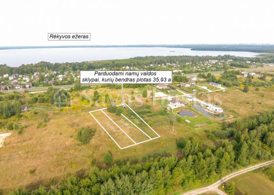 Netoli Rėkyvos ežero namų valdos sklypai Šiauliuose, Nykščio g.