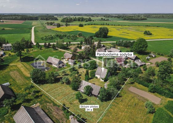 Sumažinta kaina nuo 11 500 eurų iki 7 500 eurų! Parduodama sodyba Kupiškio r., Tvirų k.