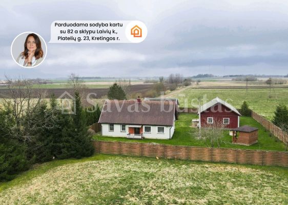 Parduodama sodyba Platelių g., Laivių k., Kretingos r.