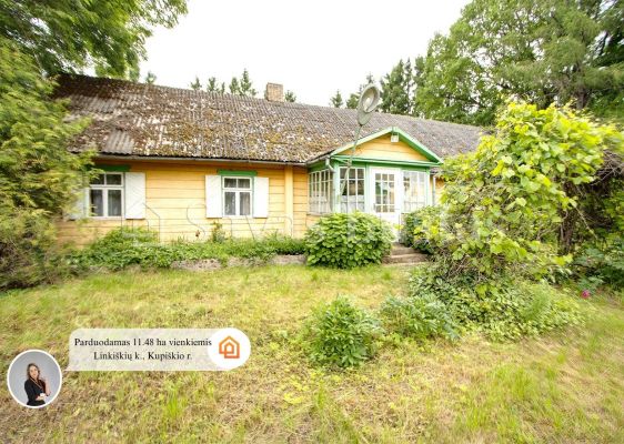 Parduodamas 11.48 ha vienkiemis Linki&scaron;kių k., Kupi&scaron;kio r.
