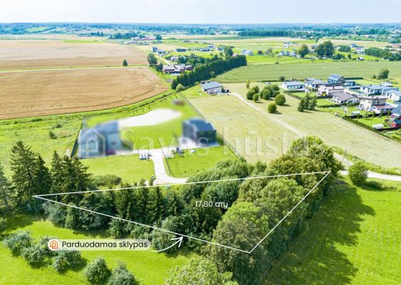Parduodamas 17,8 arų žemės sklypas Lanko g. 5, Dainų k., Šiaulių r.