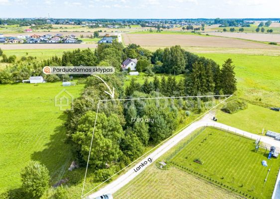 Parduodamas 17,8 arų žemės sklypas Lanko g. 5, Dainų k., Šiaulių r.