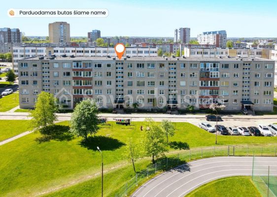 Parduodamas 1 kambario butas Gegužių g. 47, Šiauliuose