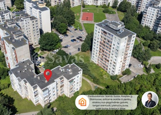 Parduodamas 1 kambario butas Rasytės g. 26, Kaunas