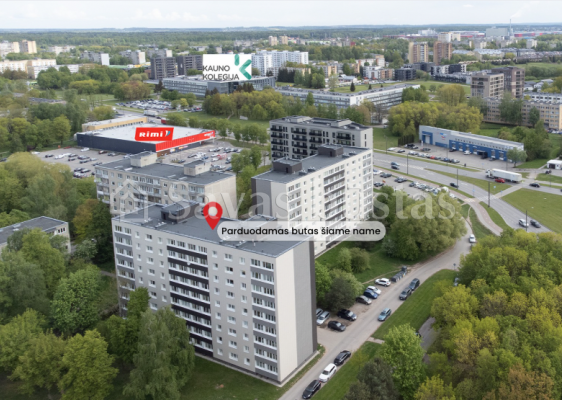 Parduodamas 2 kamb. butas renovuotame name Kaune, Pramonės pr.
