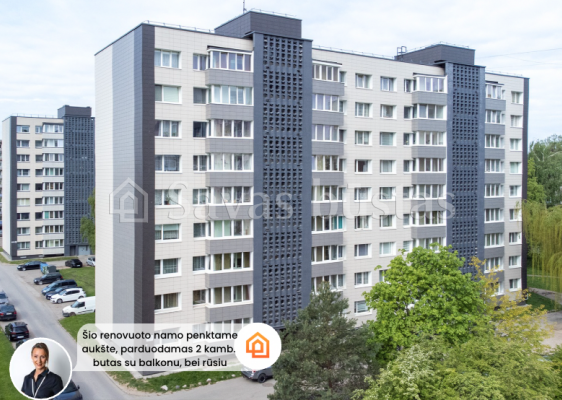 Parduodamas 2 kamb. butas renovuotame name Kaune, Pramonės pr.
