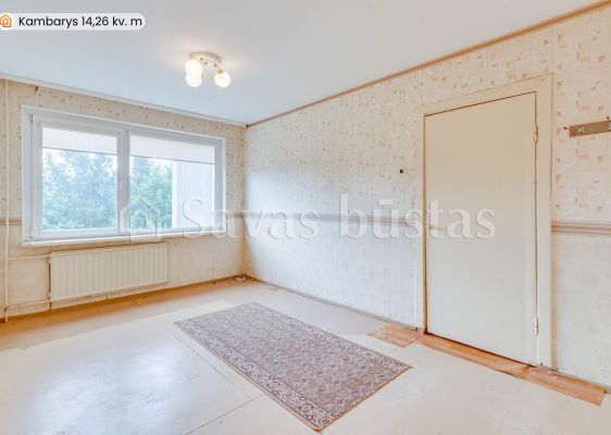 Parduodamas 2 kambarių butas 2 - ame aukšte, Radviliškyje, V. Kudirkos g.