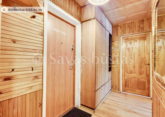 Parduodamas 2 kambarių butas Dainų g., Šiauliuose