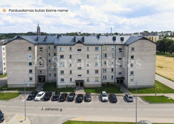 Parduodamas 2 kambarių butas J. Janonio g., Kelmėje