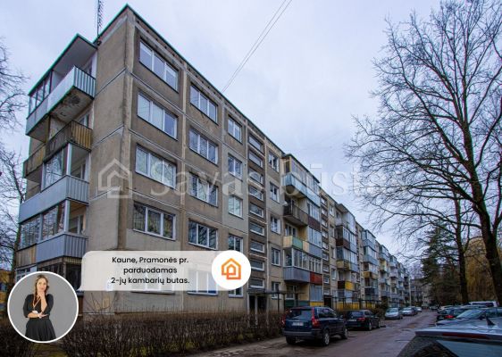 Parduodamas 2 kambarių butas Kaune, Pramonės pr. 67
